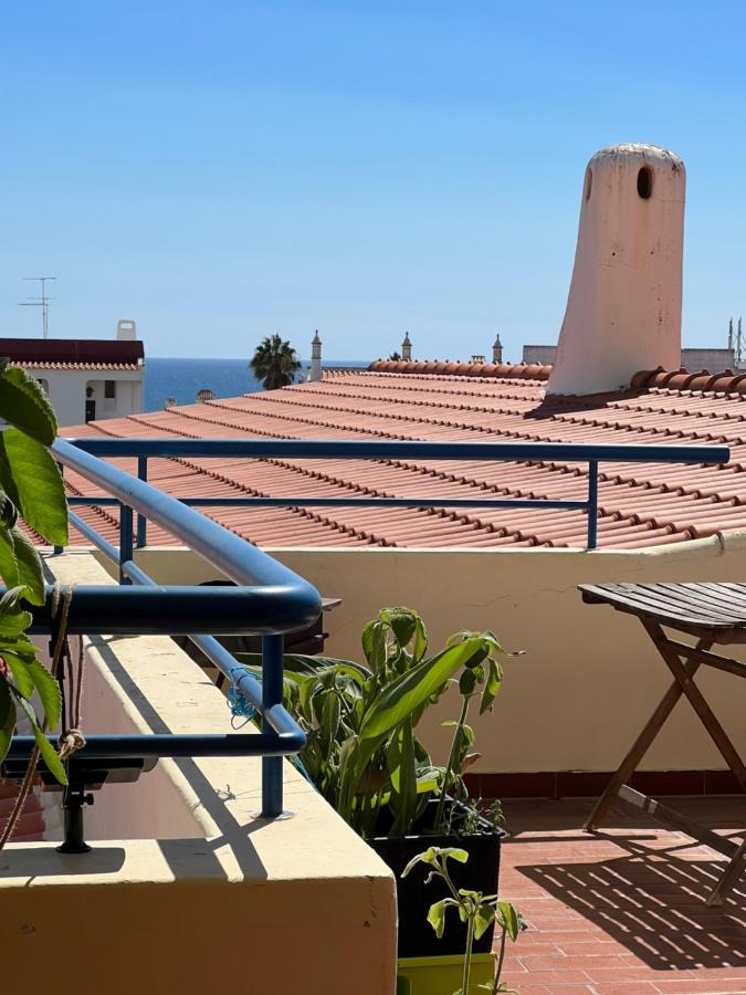 Olhos Do Mar 209 Grande Terraco Vista Mar Lägenhet Olhos de Agua  Exteriör bild
