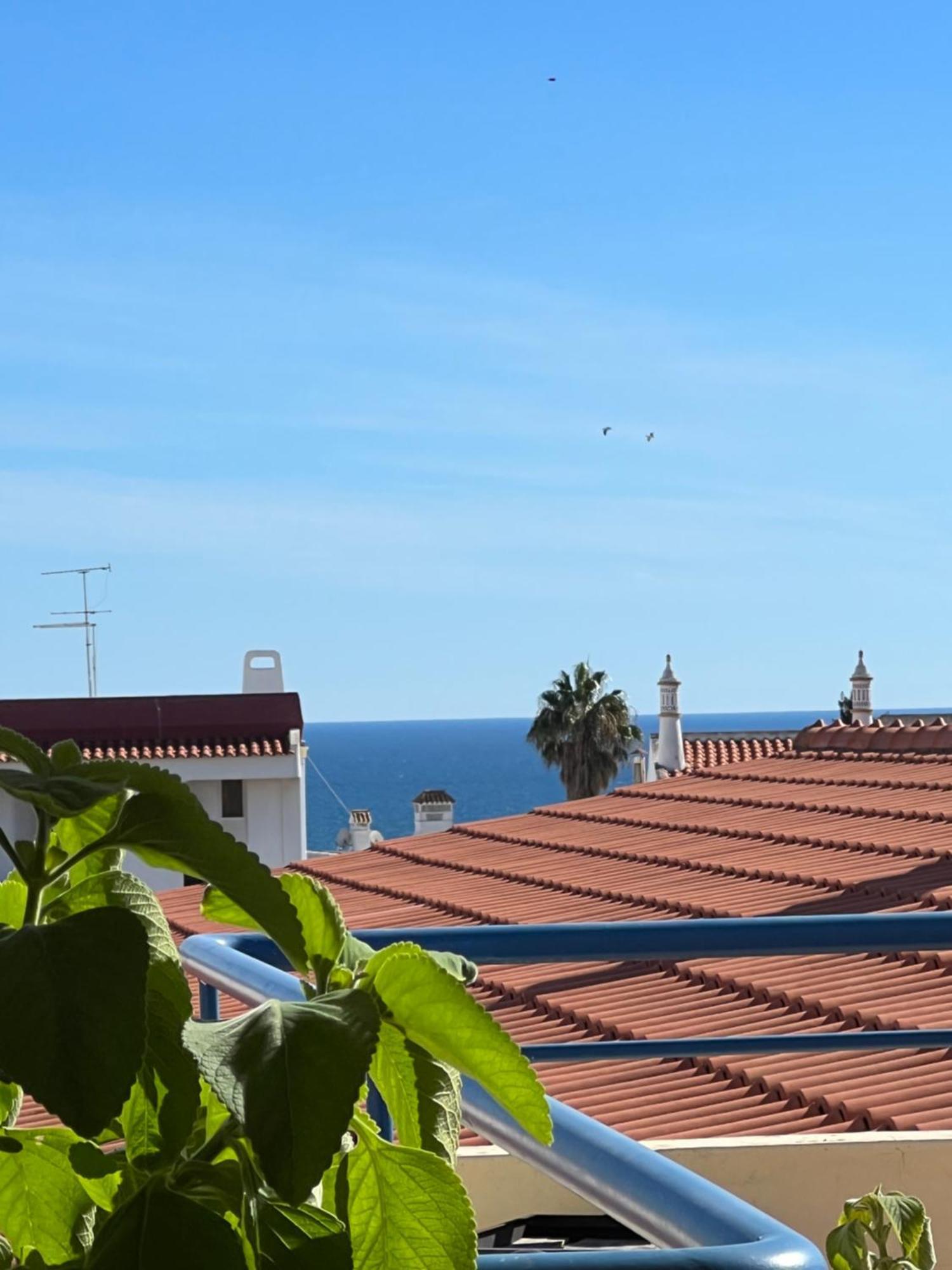 Olhos Do Mar 209 Grande Terraco Vista Mar Lägenhet Olhos de Agua  Exteriör bild